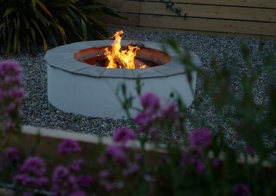 The fire pit